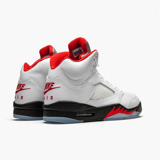 Air Jordan 5 NZ Retro Fire Red Silver Tongue (2020) DA1911-102