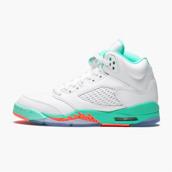 Air Jordan 5 NZ Retro Light Aqua (GS) 440892-100