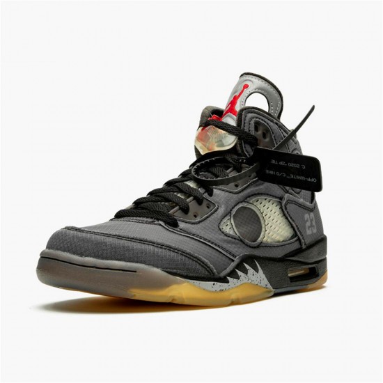 Air Jordan 5 NZ Retro Off-White Black CT8480-001