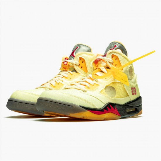 Air Jordan 5 NZ Retro OFF-WHITE Sail DH8565-100